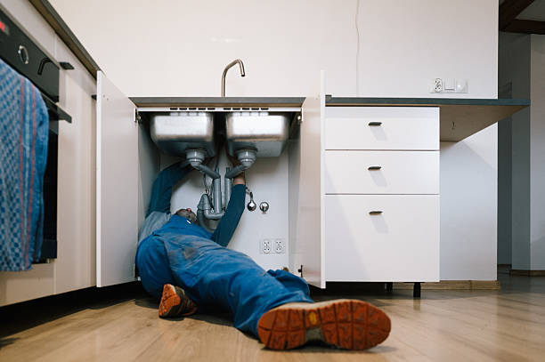 Professional Drain Cleaning technician working in Tillamook, OR